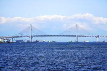 Seaside Landscape in Minatomirai , Yokohama, Japan