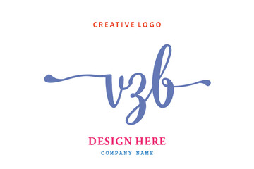 VZB lettering logo is simple, easy to understand and authoritative