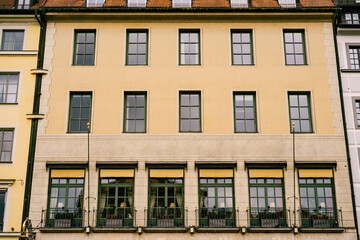 Fototapeta na wymiar Beautiful old building in Munich, Bavaria