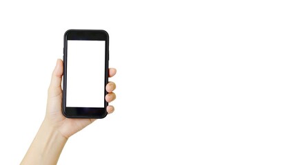 phone in hand