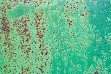 rusty iron green paint Texture