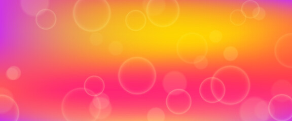 Abstract background with blur bokeh light effect
