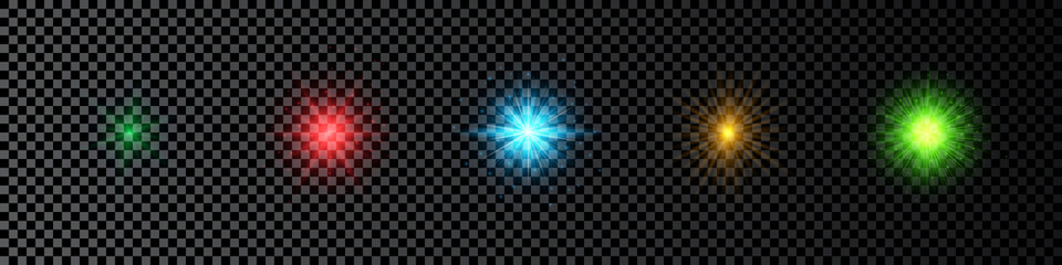 Light effect of lens flare