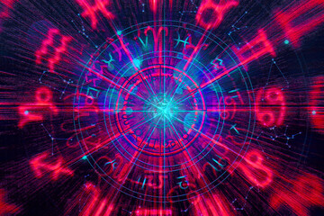 Astrology Horoscope Pattern Texture Background , Graphic Design