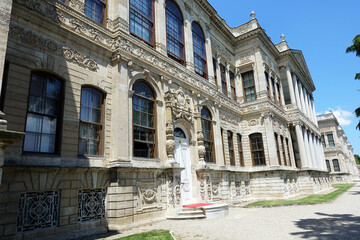 Fototapeta premium Dolmabahce Palace in Istanbul, Turkey