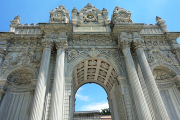 Obraz premium Dolmabahce Palace in Istanbul, Turkey