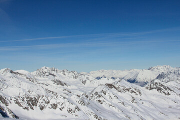 Obraz premium Alps in Solden Austria