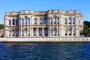 Fototapeta na wymiar Beylerbeyi Palace in Istanbul, Turkey