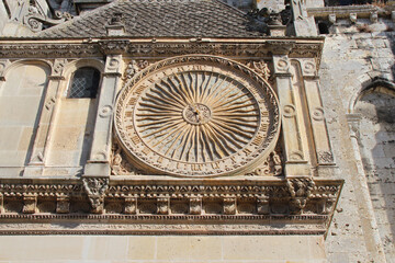 notre-dame cathedral in chartres (france)