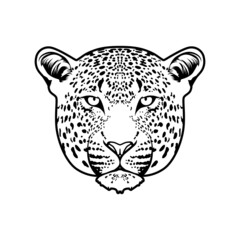 Leopard Face Vector design inspiration