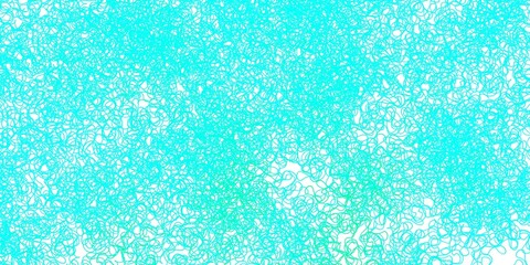 Light green vector background with curved lines.