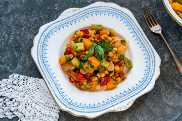 Succotash - Southern American dish