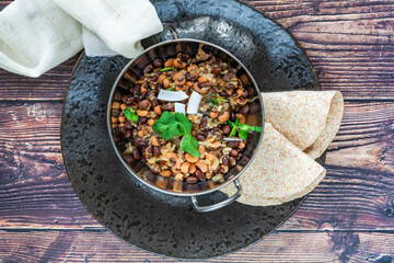 Vegan blackeye bean curry