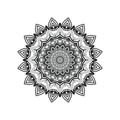 ornamental round lace ornament