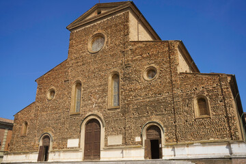 Fototapeta na wymiar Faenza, Italy: cathedral