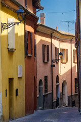 Old typical in Bertinoro, Emilia-Romagna, Italy
