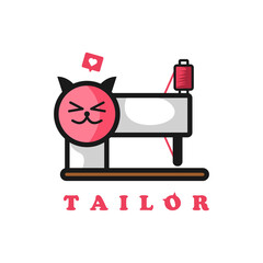 Fototapeta premium Logos For Tailors,Clothing Designers And Clothing Stores