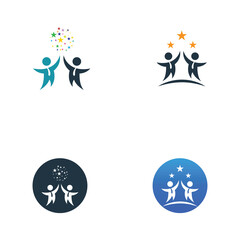 People star logo and vector images