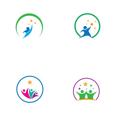 People star logo and vector images