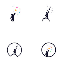 People star logo and vector images