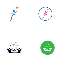 People star logo and vector images