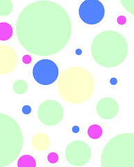abstract background with circles,