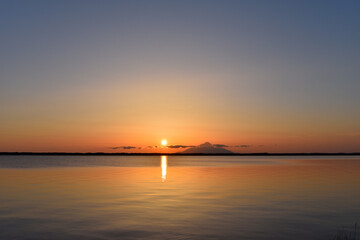 パンケ沼　夕景