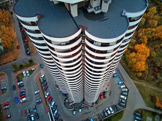 residential blocks of the millennium housing estate in Katowice	