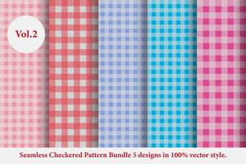 classic checkered pattern Vol.2,checkered pattern,Argyle vector, which is tartan,Gingham pattern,Tartan checked plaids,seamless fabric texture in retro style,abstract colored pattern