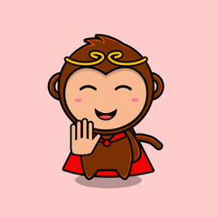 cute monkey cartoon