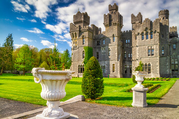 Amazing architecture of the Ashford castle in Co. Mayo, Ireland © Patryk Kosmider