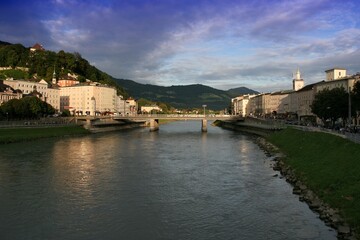 Fototapeta na wymiar Salzburg cityscape