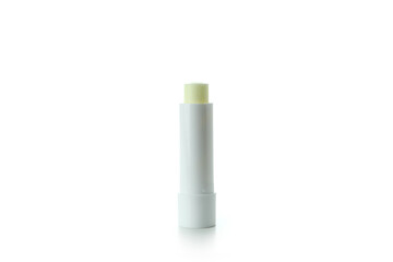 Eco lipstick isolated on white background, close up