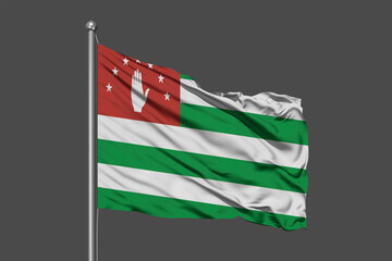 Abkhazia Flying Flag