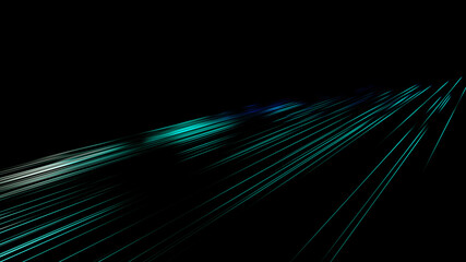 glowing neon rays on a black background. abstract neon background