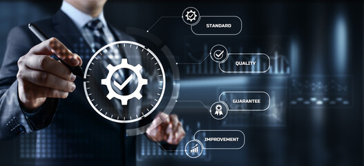 Standard ISO quality control assurance standardisation certification.