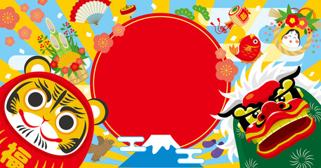 新春セール　広告用バナー素材