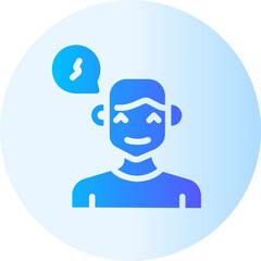 headache gradient icon