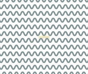 Wave line and wavy zigzag pattern lines. Abstract wave geometric texture dot halftone. Chevrons wallpaper. Digital paper for page fills, web designing, textile print. Vector art.