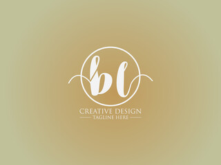  Initials BL Logo Vector Template and luxury monogram logo.