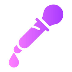 Pipette gradient icon