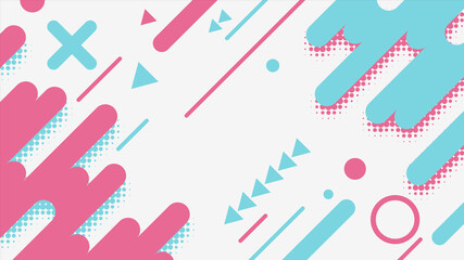 Abstract modern geometric background. Vector illustration.