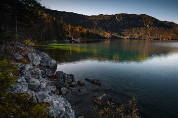 lake in the mountains