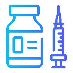 Fototapeta premium Drug gradient icon