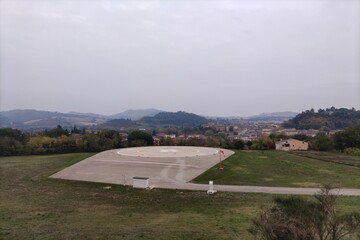 Eliporto nella comunità montana di Pergola nelle Marche