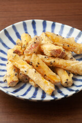 安納芋の天ぷら