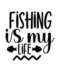 Fishing SVG Bundle, Fisherman Svg, Svg Cut files