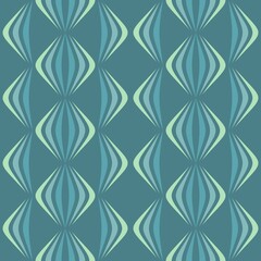 Simple striped seamless pattern - decoration for any surface.