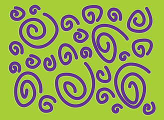 Abstract background with twirl pattern