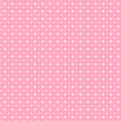 Pink Christmas Seamless Pattern with Snowflakes great for scrapbooking, textile and wrapping. Vector illustration